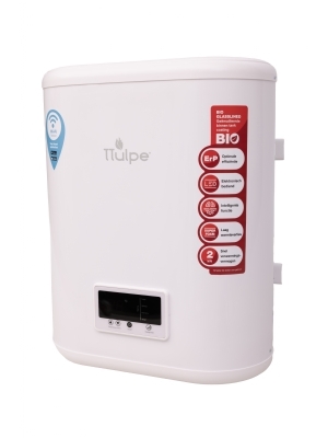 Hochwertiger flacher 26-Liter-Warmwasserspeicher mit WLAN